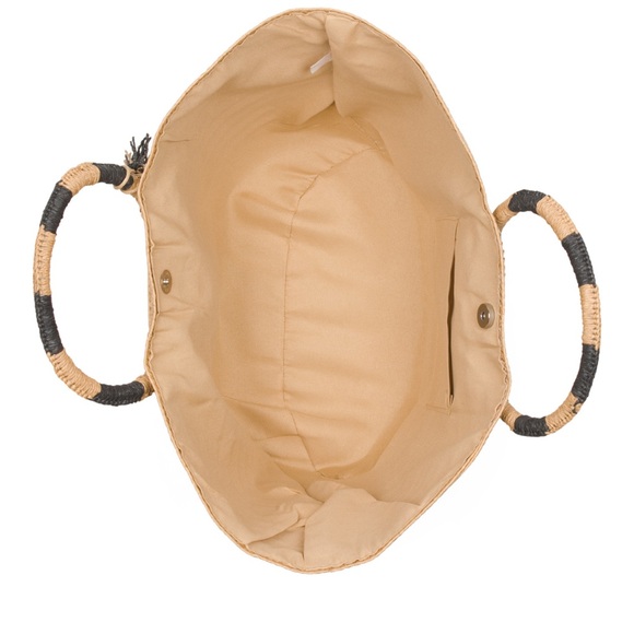 NWT 8 Other Reasons x REVOLVE Day Trip Bag in natural - Picture 3 of 8